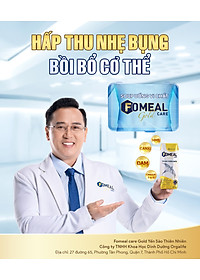 Thực phẩm dinh dưỡng Soup uống vi chất thuần chay Fomeal Care - Giàu protein thực vật, thay thế bữa ăn, giúp xương chắc khỏe