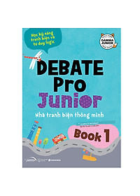 Combo Debate Pro Junior 1 + 2 - Nhà Tranh Biện Thông Minh