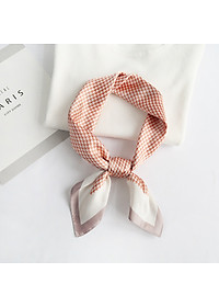 Khăn lụa vuông basic dễ phối đồ AKL90 (70x70cm