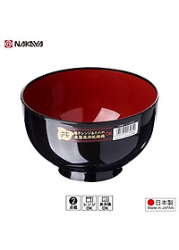 Bát tô Nakaya 1,25 lít - Màu đen lòng đỏ