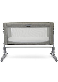 Nôi ngủ cạnh giường Joie Roomie Glide Foggy Gray