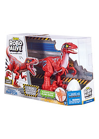 Đồ chơi ROBO ALIVE Khủng long Raptor nhanh nhẹn_Đỏ 25289/RED