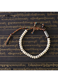 VÒNG TAY BỒ ĐỀ TINH NGUYỆT DÂY NGŨ SẮC KHẮC OMMANI CÁT TƯỜNG