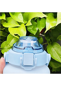 Bình Đựng Nước 2L Dễ Thương Có Vạch Báo Giờ Uống Nước - Hàng Loại 1 - Chính Hãng MINIIN