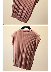 Áo len nữ freesize tay ngắn 15