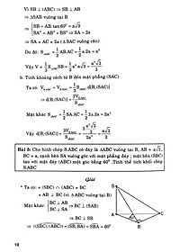 Phân Loại Và Phương Pháp Giải Các Dạng Bài Tập Hình Học 12