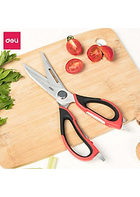 Kéo nhà bếp DELI 22.5cm - Màu đỏ 77770