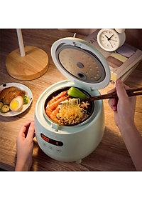 Nồi Cơm Điện Mini Đa Năng Bear DFB-B12F1, Giao Màu Ngẫu Nhiên - Hàng Chính Hãng