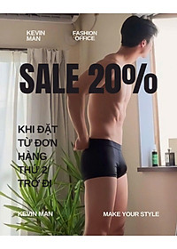 Quần lót nam ,quần sịp nam tam giác chất thun lạnh mềm mịn siêu mát, thấm hút mồ hôi - LOCATSE -