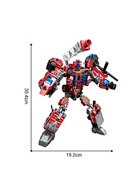 Hộp 6 bộ đồ chơi lắp ráp Chiến binh Sao Hỏa 6in1 Qman 1416 (498 chi tiết)