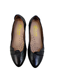 Giày Nữ Búp Bê Đế Bệt Da Bò Thật TiTi ĐÔ Cao Cấp GBB2060d