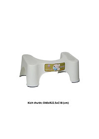 Ghế Kê Chân Toilet Chống Táo Bón Ngăn Ngừa Các Bệnh Tiêu Hóa Khi Đi Vệ Sinh