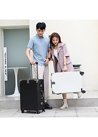 Vali Khung Nhôm Vân Nhám Chống Trầy Xước NiceVilla Size 20inch-24inch-29inch