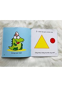 Combo Ehon Điều Kỳ Diệu Từ Những Hình Khối - Bộ 3 Cuốn (Ehon Nhật Bản 0-6 Tuổi) - Kèm Sổ Tay Mini Siêu Dễ Thương