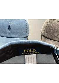 Nón kết, mũ lưỡi trai Polo phối vải jeans form đẹp thời trang đường phố