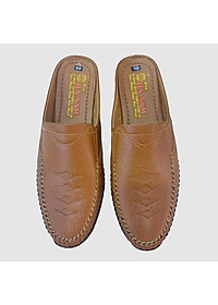 Dép Bít Mũi Nam HÀ NAM Da Bò Thật Cao Cấp GSB20124