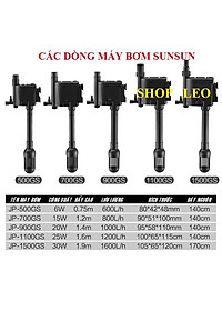 Bơm bể cá SUNSUN đa năng (Bơm chìm bể cá có lọc váng, hút đáy, thổi luồng ,Tạo ôxy)  - lọc hồ cá cảnh