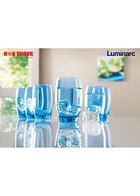 Ly Uống Nước Thủy Tinh Luminarc Salto Blue 350ML - J1585 - Bộ 6 ly
