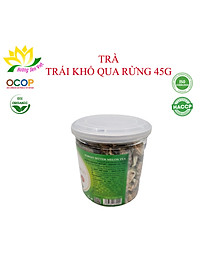 (COMBO 2 HŨ) TRÀ TRÁI KHỔ QUA RỪNG HŨ 45g - HƯƠNG SEN VIỆT