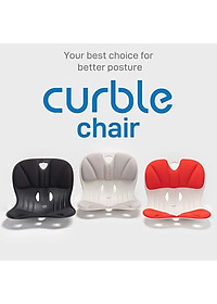 [Hàng chính hãng] Ghế chỉnh dáng ngồi đúng - Curble Wider_Premium Model Hàn Quốc (Made in Korea). Phù hợp mọi đối tượng (Free Size)