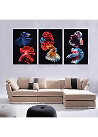 - HCM Tranh treo tường bộ, nghệ thuật theo phong cách bắc âu mẫu mới 2021- Tặng kèm đinh đa năng