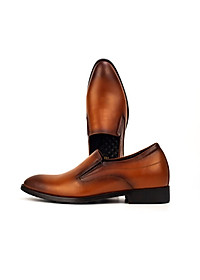 Giày lười da tăng chiều cao nam Bụi Leather G112 - Da bò Nappa cao cấp - Bảo hành 12 tháng