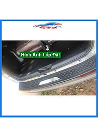 Ốp chống trầy cốp ngoài nhựa đen cho Fortuner 2009-2010-2011-2012-2013-2014-2015 phản quang trang trí bảo vệ xe