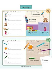 French For Everyone Junior 5 Words A Day: Learn And Practise 1,000 French Words
