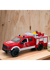 TOYSTAR-666-88P Mô hình xe cứu hoả cứu hộ, Xe Ô Tô Đồ Chơi Cho Trẻ Em