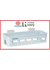 Khay đựng đồ dùng dán tường phòng tắm nhà bếp, nhựa Việt Nhật chính hãng - HÀNG VIỆT NAM