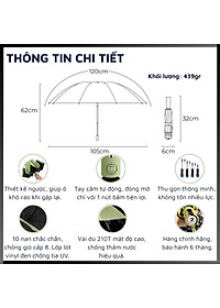 Ô (dù) tự động DandiHome thế hệ mới 2023 cao cấp để đi nắng, che mưa