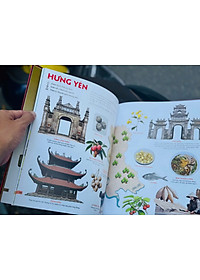 Combo 2 cuốn (Bìa cứng) CHUNG MỘT NGÔI NHÀ; ĐẤT NƯỚC GẤM HOA – ATLAS 54 DÂN TỘC VIỆT NAM – NXB Kim Đồng