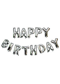 Bong bóng chữ Happy Birthday