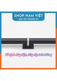Nẹp Giữ Dây Điện, Dây Cáp Dán Tường (Không Kèm Dây Rút)