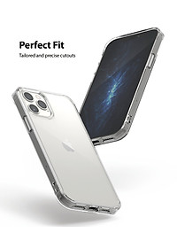 Ốp lưng chống sốc hàng hiệu Ringke Fusion cho iPhone 12 series - Hàng nhập khẩu
