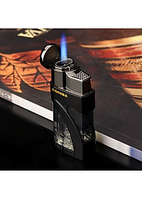 Vỏ Hột Quẹt Bật Lửa Khò 2 Tia  COB-133  Kiểu Dáng Hiện Đại Sang Trọng - Dùng Gas Cao Cấp