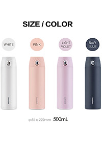 Bình Giữ Nhiệt LocknLock Featherlight One-touch Tumbler LHC3257 500ml