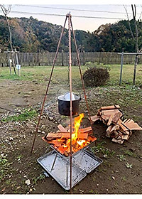 Chạc treo nồi dã ngoại Campingmoon MS-105-BRZ (chạc 3 chân)