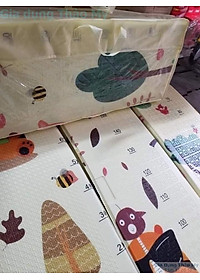 THẢM XỐP GẤP GỌN XPE 1,8X2M 2 MẶT, VÂN NỔI