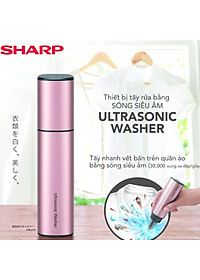 Máy giặt mini dùng sóng siêu âm Sharp UW-A1V-P – Hàng chính hãng