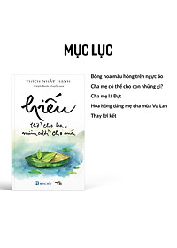 HIẾU - Thở Cho Ba, Mỉm Cười Cho Má (Tặng kèm POSTCARD) - Thiền Sư Thích Nhất Hạnh