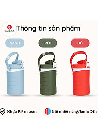 Bình giữ nhiệt nóng lạnh 1L Việt Nhật, Bình đựng nước, đựng trà bảo quản nhiệt độ tốt