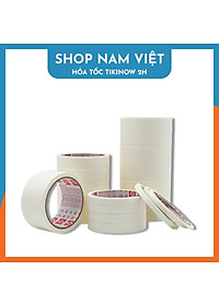 Băng Keo Giấy Chặn Sơn, Chặn Màu Không Để Lại Vết Keo (Bộ 3 Cuộn)