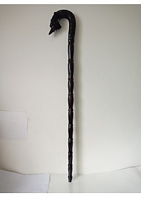 Dụng cụ Gậy batoong gỗ chống trơn trượt dành cho người già