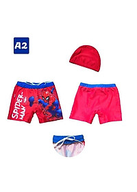 - Quần bơi bé trai siêu nhân từ 10-39kg - Vải polyester co giãn tốt-HN.Store115