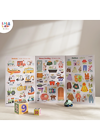Bảng gấp thông thái - My First Learning chart (Dành cho bé từ 1 tuổi) - Lalala Baby