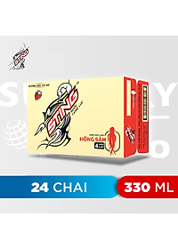 Chai Nước Tăng Lực Sting Đỏ Dâu (330ml/Chai)