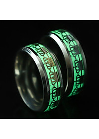 Nhẫn nam nữ dạ quang hình vương miện