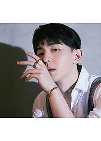 Nhẫn nam nữ titan khắc chéo phong cách 