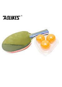Bộ 2 vợt bóng bàn tặng kèm 3 bóng AOLIKES A-9845 table tennis bat
